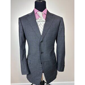 Ermenegildo ZEGNA 3-Button Gray Sport Jacket 44 L / R e54
